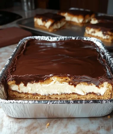No bake Chocolate Eclair Cake