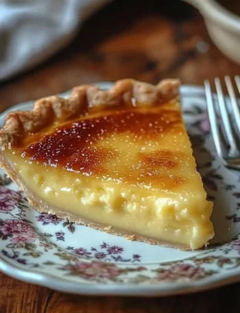 Old Fashioned Custard Pie