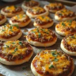 Old School Pizza Burgers