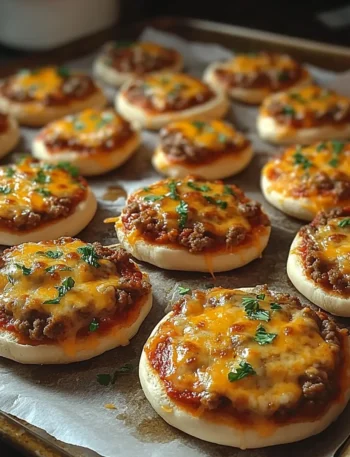 Old School Pizza Burgers