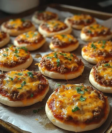Old School Pizza Burgers