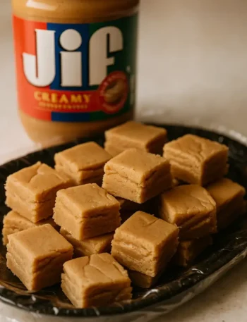 Peanut Butter Microwave Fudge