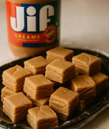 Peanut Butter Microwave Fudge