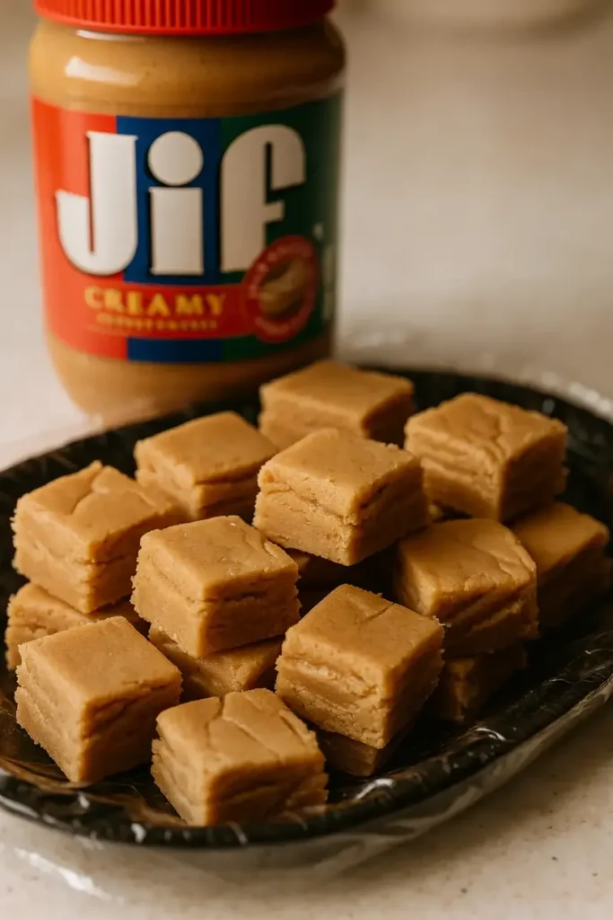 Peanut Butter Microwave Fudge