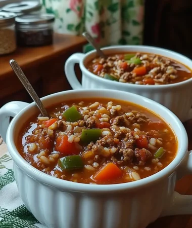 Stuffed Pepper Soup