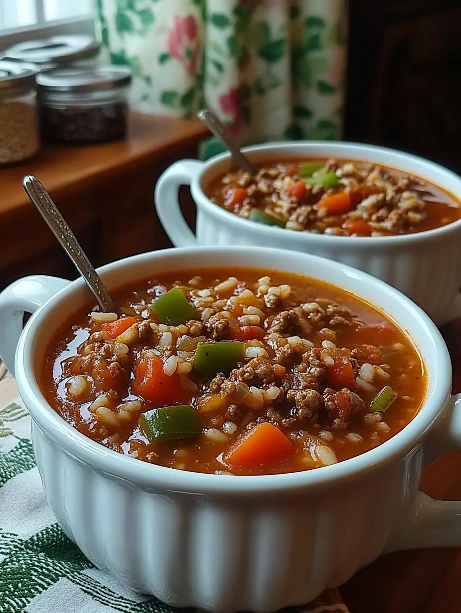 Stuffed Pepper Soup