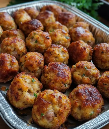 Stuffing Balls (Grandma’s Recipe)