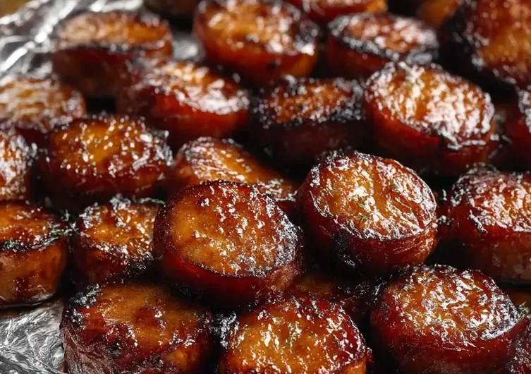 Candied Kielbasa Bites