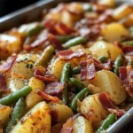 Country Ranch Green Beans ‘n Potatoes with Bacon