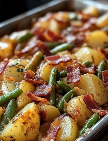 Country Ranch Green Beans ‘n Potatoes with Bacon