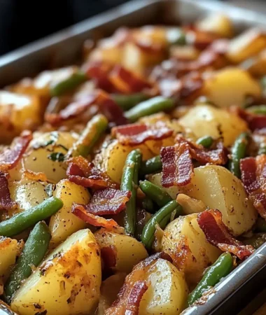 Country Ranch Green Beans ‘n Potatoes with Bacon