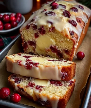 Cream Cheese Cranberry Loaf