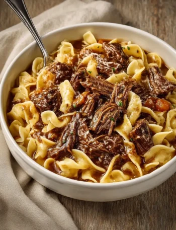 Crockpot Beef and Noodles