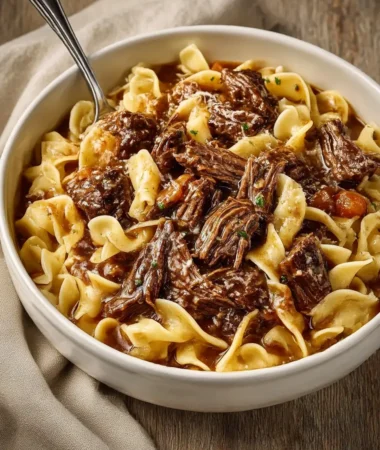 Crockpot Beef and Noodles