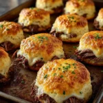 French Dip Biscuits served with au jus