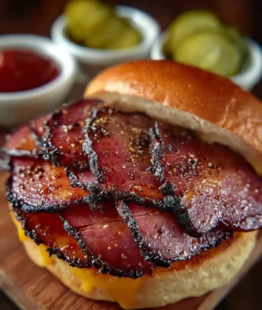 Fried Bologna Sandwiches