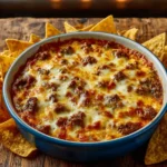 Hot Sausage Beer Cheese Dip