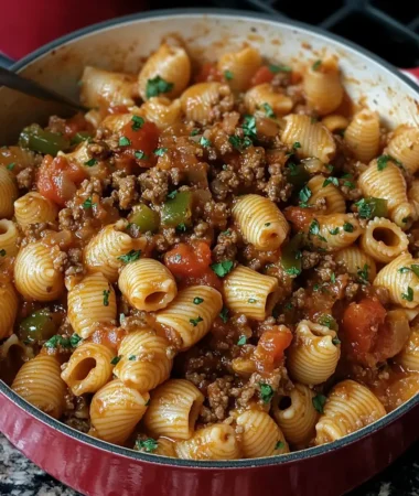 Pasta Shells With Ground Beef Recipe