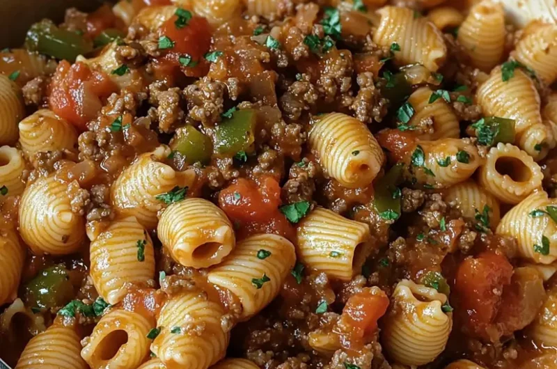 Pasta Shells With Ground Beef Recipe