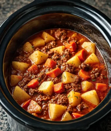 Slow Cooker Poor Man’s Stew