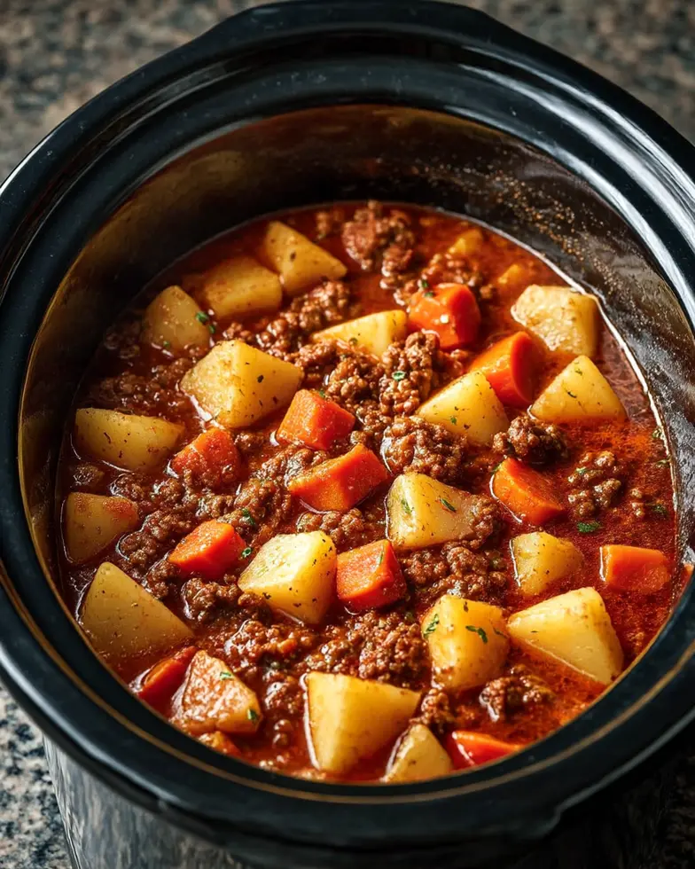 Slow Cooker Poor Man’s Stew